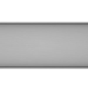best-design ore "elah" inbouwnis 121x28x7 cm rvs