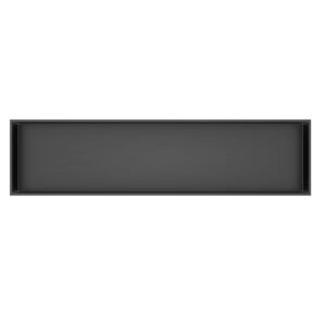 best-design moya "elah" inbouwnis 121x28x7 cm gunmetal