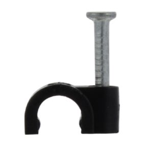 q-link kabelclip rond - 5 mm - zwart