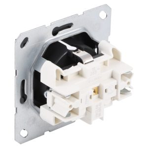 q-link s-line contactdoos 1-voudig - randaarde - zwart - Afbeelding 3