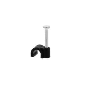 q-link kabelclip rond - 4 mm - zwart