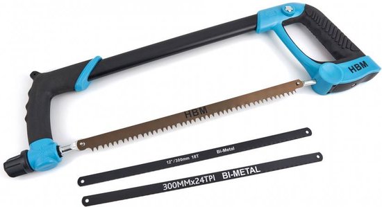 300 mm 4 delige zaagbeugel voor hout en metaal