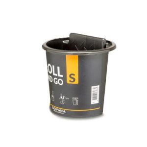 Go Paint roll and go inclusief deksel - geel/zwart