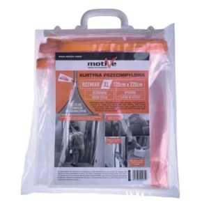 Dust stop zip door