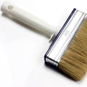 unicat blokkwast - blokwitter 3 x 12 cm - witte steel