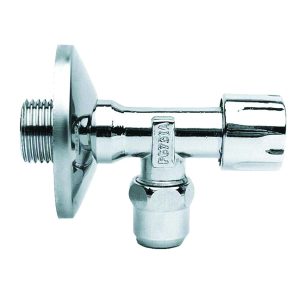 Bonfix Hoekstopkraan met rozet, 3/8 x10 90204CR