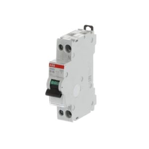 ABB installatieautomaat schroefloos b16a SN201 1P+N