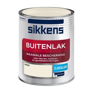 Sikkens buitenlak ivoorwit zijdeglans 0,75 l