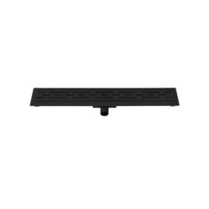best design black douchegoot met flens 70 cm zwart