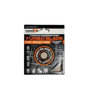 Motive Turbo diamond blade 125x2.4
