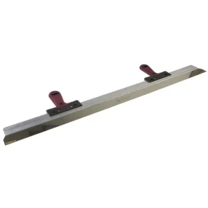DOORDAGT Spackmes RVS 100 cm. + 2 grepen