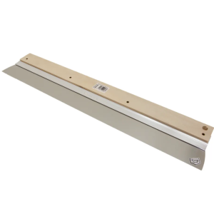 Gipsmes RVS 0,7 mm. 95 cm. HOUT