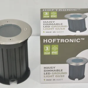 Maisy LED Inground Lights - Round - 12cm - Stainless steel
