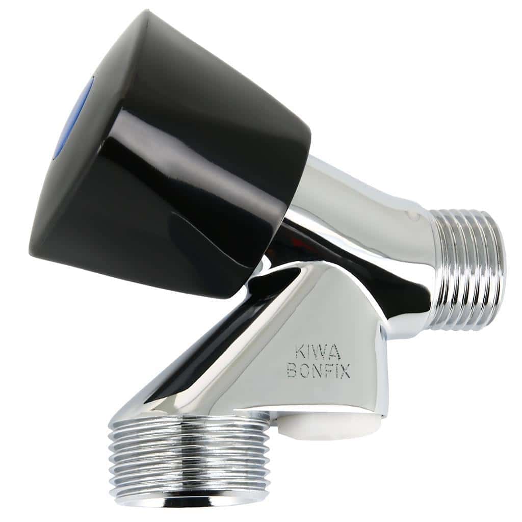 bonfix beluchterkraan met zwarte knop 70407