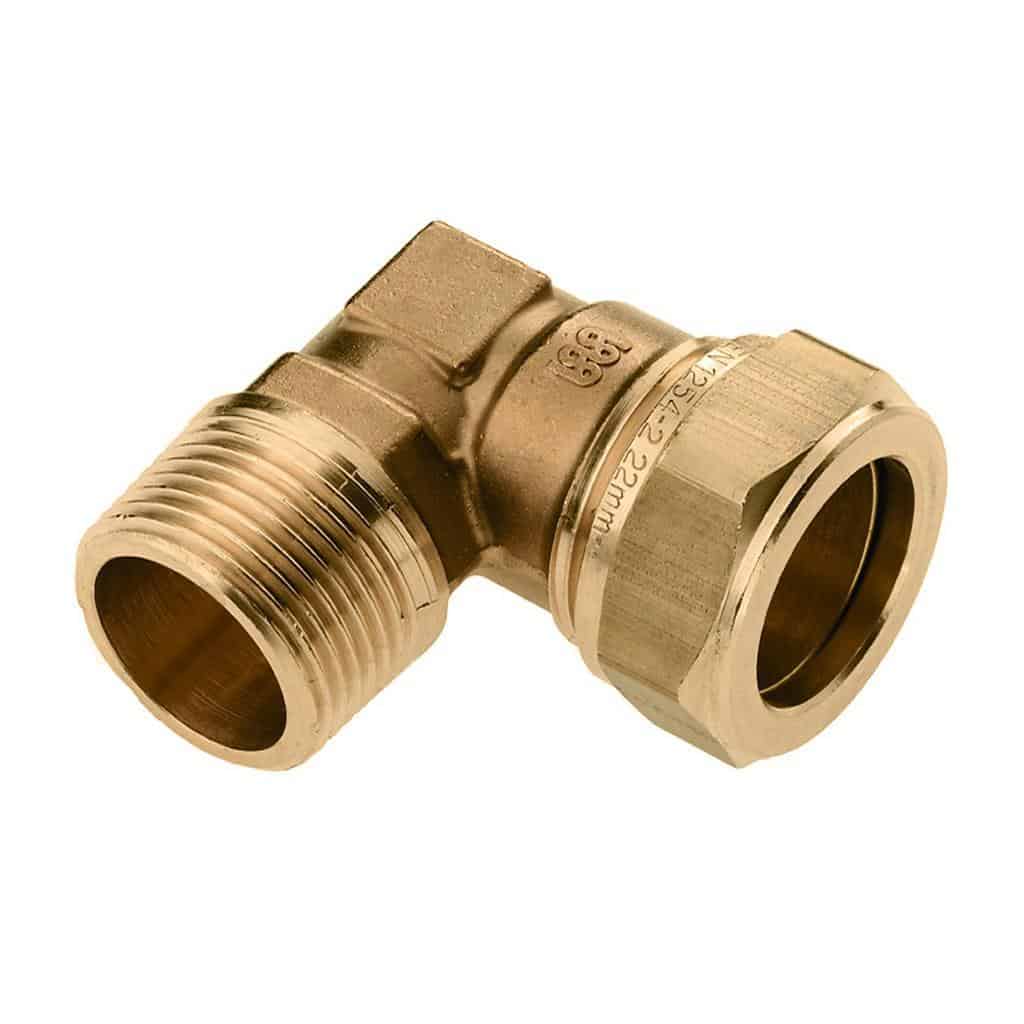 bonfix 82617 knie 3/8" buitendraad x 15 mm.