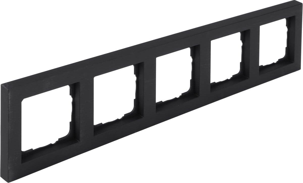 Q-Link S-Line afdekraam 5-voudig - zwart #1