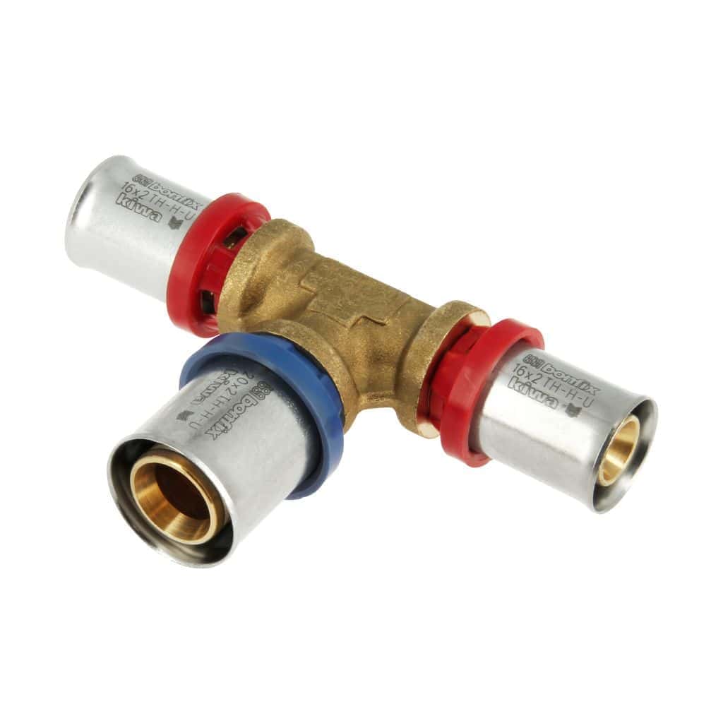 bonfix alu-pers 2000800 verloop t-stuk 16 x 20 x 16 mm