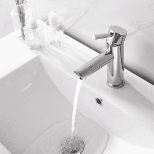 saar | wastafelkraan opbouw laag rond chroom 1 greeps - Afbeelding 2