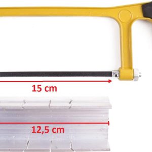ijzerzaag 150 mm junior + verstekbak - Afbeelding 1
