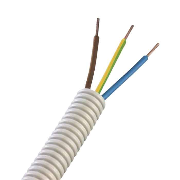 voorbedraad installatie buis 3x2,5mm2 100 meter
