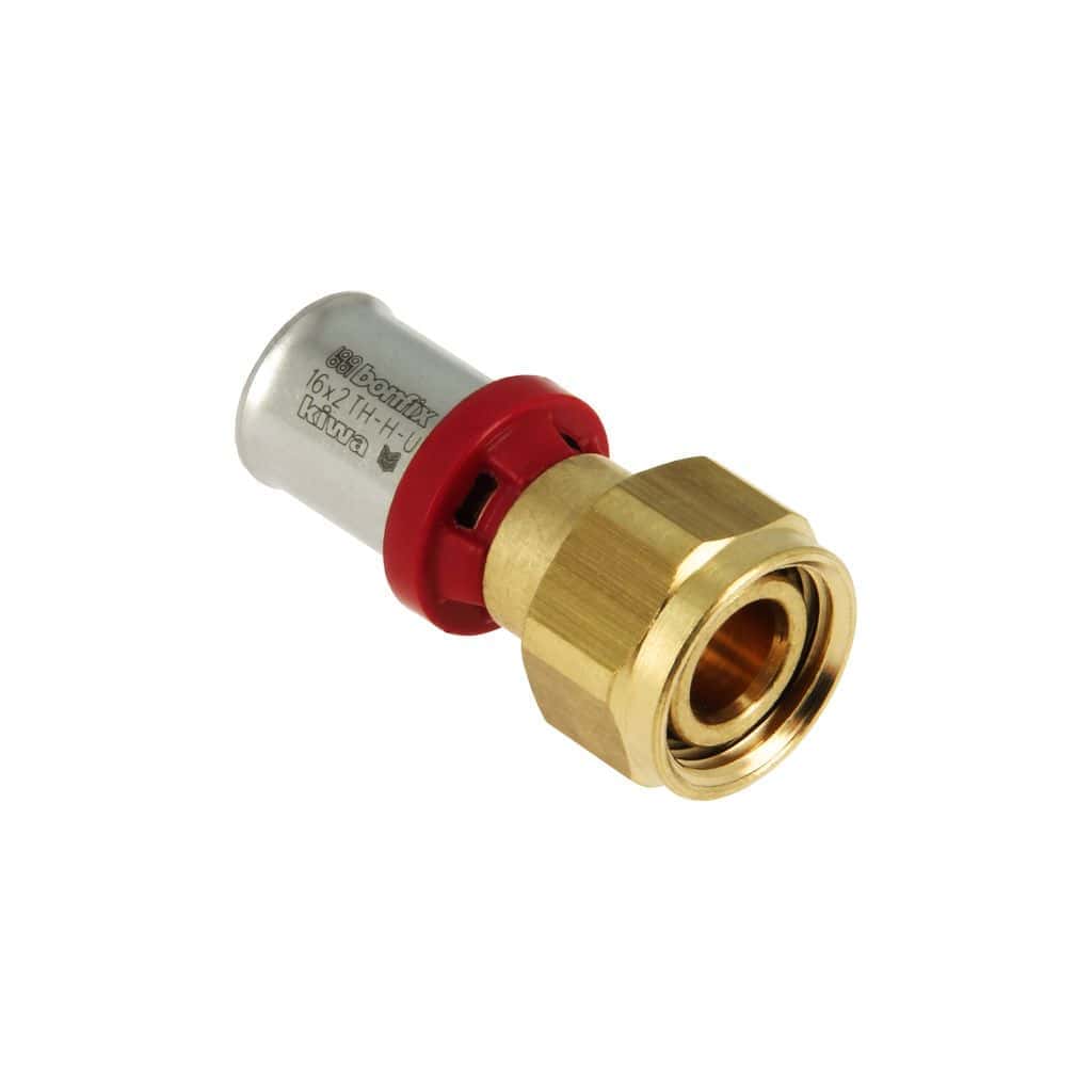 bonfix alu-pers 2002205 2-del kop. euroconus moer ½" x 16 mm