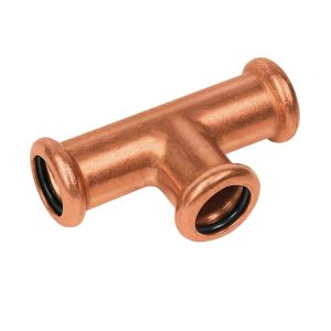bonfix press roodkoperen perskoppeling t-stuk 22 402015