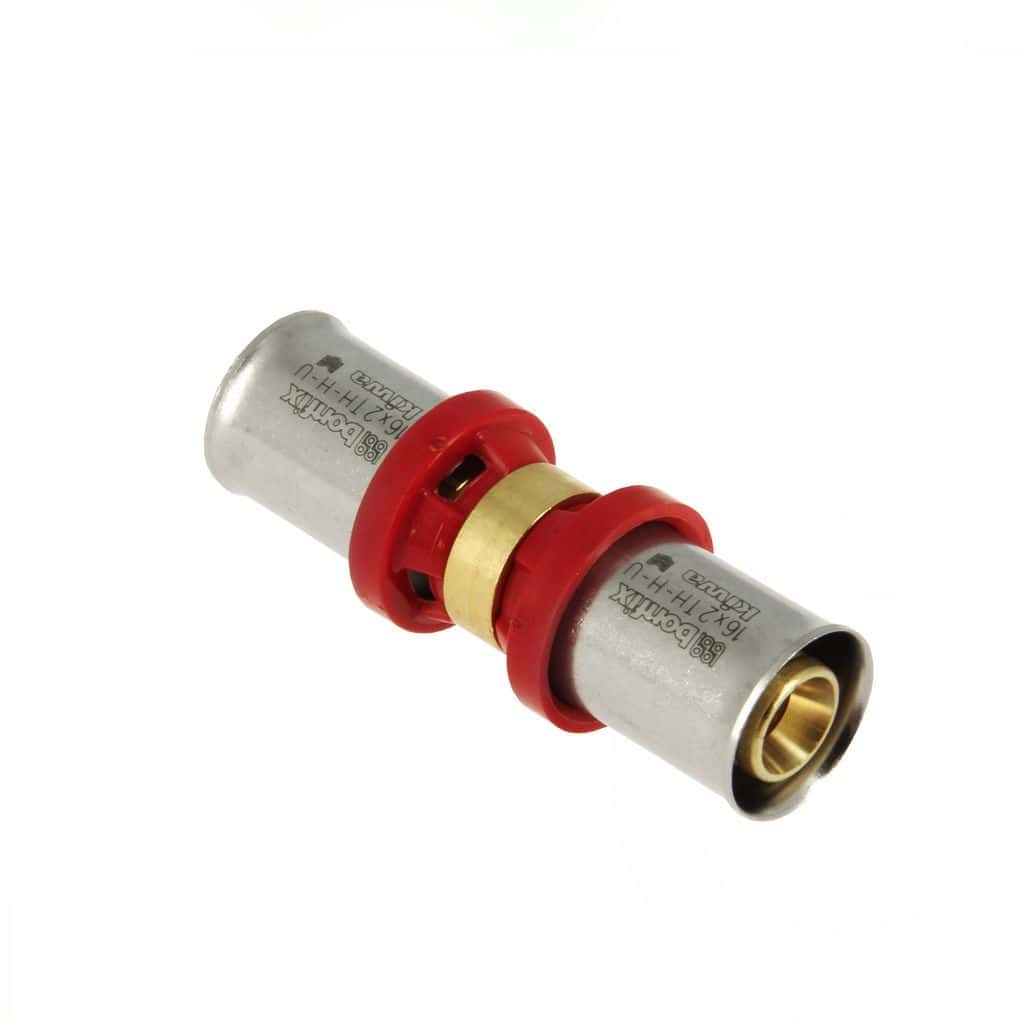 bonfix alu-pers 2000110 rechte koppeling 16 x 16 mm