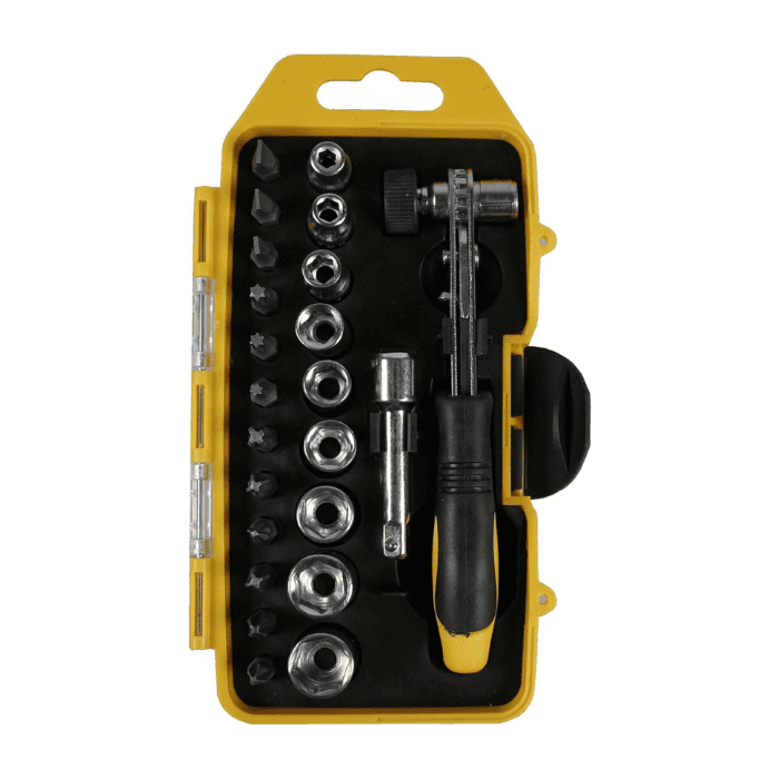 bit - doppenset 23 dlg + ratel