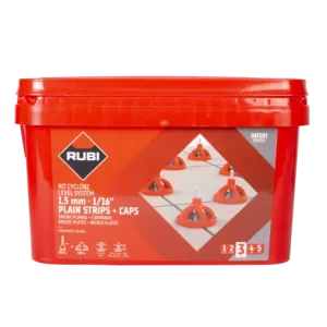Rubi Cyclone kit 1.5mm 100 caps en 300 strips - 3 - 18 mm - Afbeelding 3