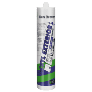 den braven zwaluw exterior+ grijs 310ml - Afbeelding 1