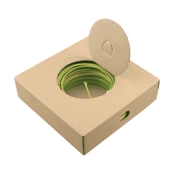 Installatiedraad VD 2.5 mm2 100 m geel-groen 01.265.04 #0