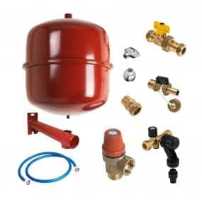 bonfix 99040 cv ketelaansluitpakket 18 liter expansievat