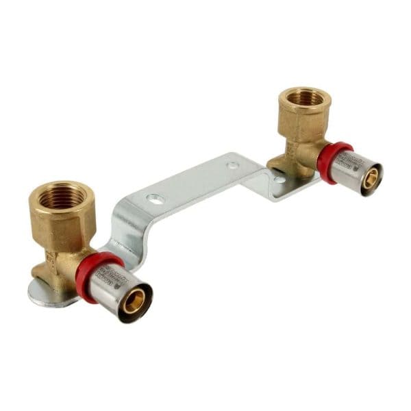 Bonfix Perskoppeling - Alu-pers - Muurplaatbeugel - 1/2 x 16mm #0