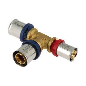 bonfix alu-pers 2000816 verloop t-stuk 20 x 20 x 16 mm