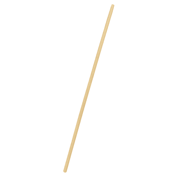 Basic Bezemsteel 130 cm x 30 mm #0