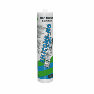 den braven zwaluw silicone-no + ral 9001 creme wit 310ml - Afbeelding 1