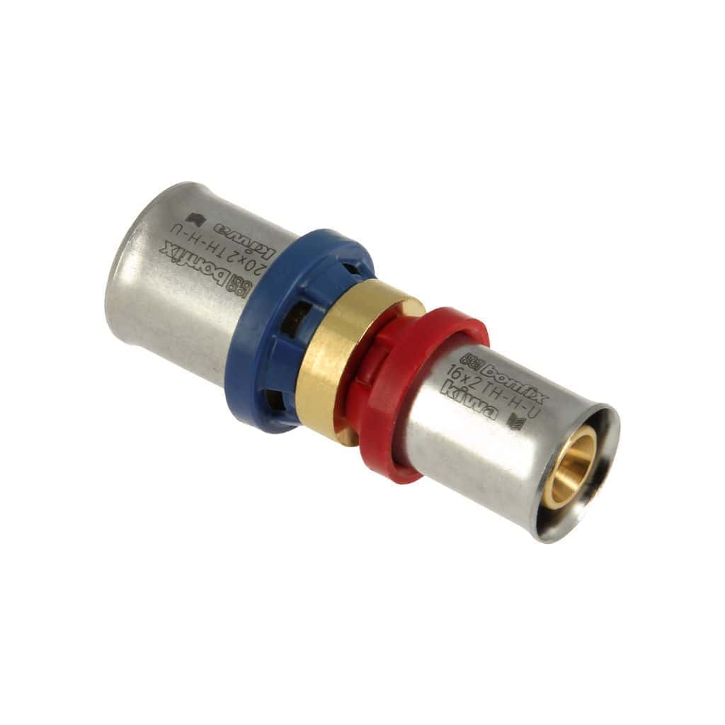 bonfix alu-pers 2000415 rechte verloopkoppeling 20 x 16 mm