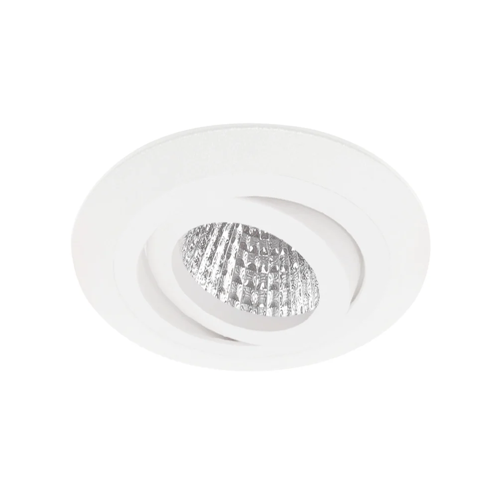 inbouw gu10 spot armatuur wit ø 92xh23mm, boorgat ø 80mm