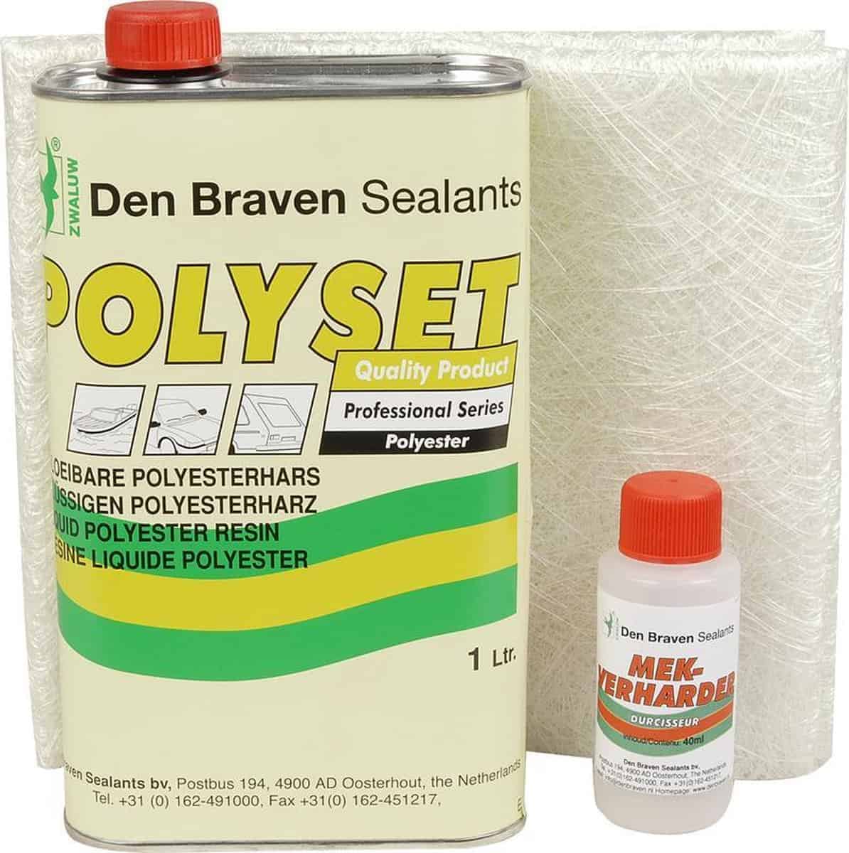 den braven complete polyset reparatieset 1 liter - 200585