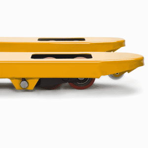 pompwagen max. laadcap. 2500 kg - 82400 - geel - pu-wielen - Afbeelding 5