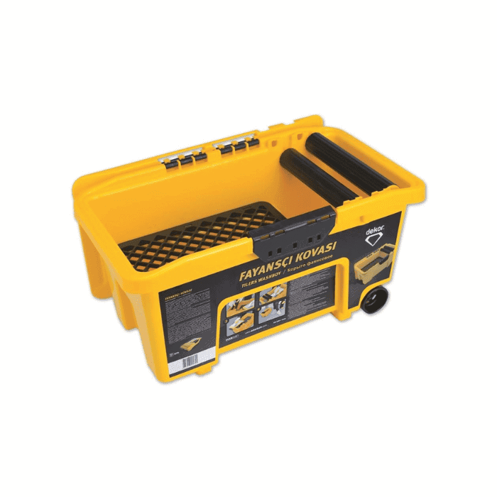 tegelzetter gereedschapskoffer zonder inhoud/washboy 25 lt.