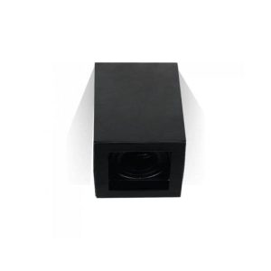 v-tac 797 gu10 fitting black square - Afbeelding 1