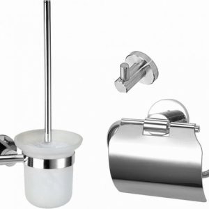 Best-Design One-Pack toilet accessoires set "Rome"
