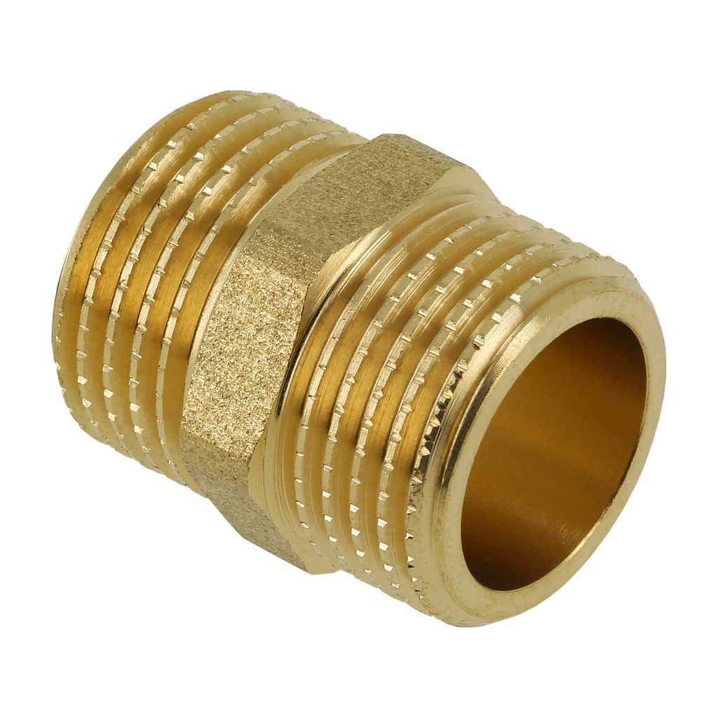 bonfix 81520 dubbele nippel 3/4 buitendraad