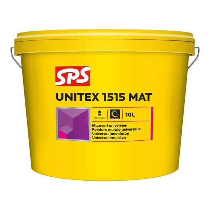 SPS Unitex 1515 mat wit basis P bi emmer 10 ltr