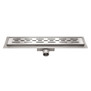 Aloni RVS douchegoot flens met uitneembaar sifon 70cm