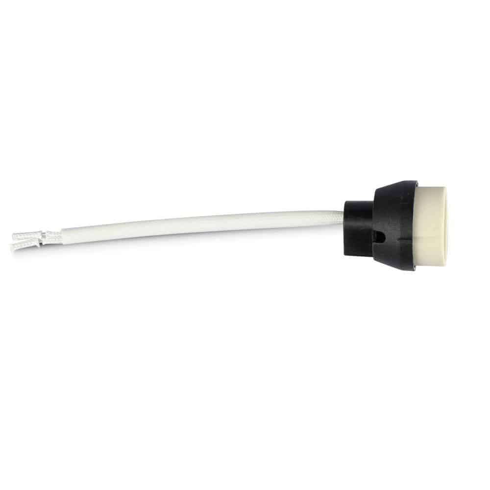 v-tac 791 gu10 lamphouder wit slicon wire
