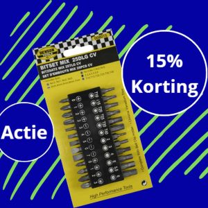 bitset 25 dlg mix crv - Afbeelding 3
