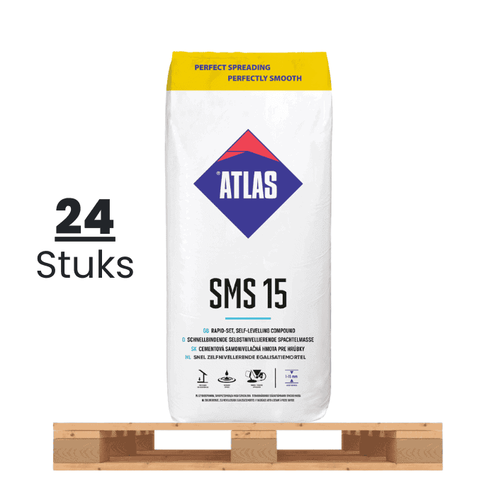 (halve pallet) atlas – sms 15 egalisatie 1-15mm – 25 kg