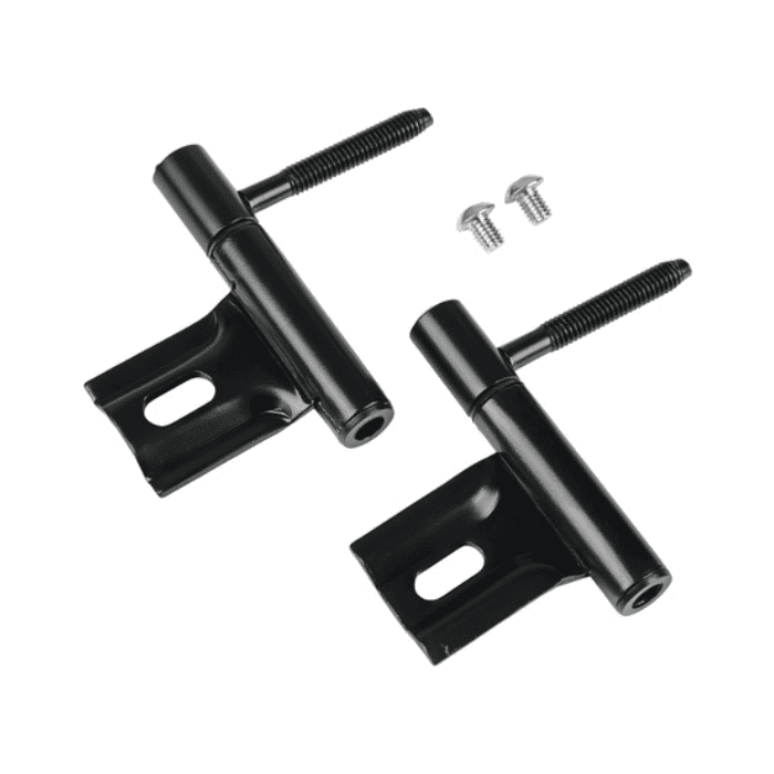 Starx Insteek Paumelle Zwart - Set van 2 Stuks - Voor Polynorm Kozijnen - 74.5 x 14 mm